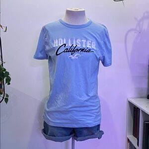 Hollister Light Blue man t-shirt